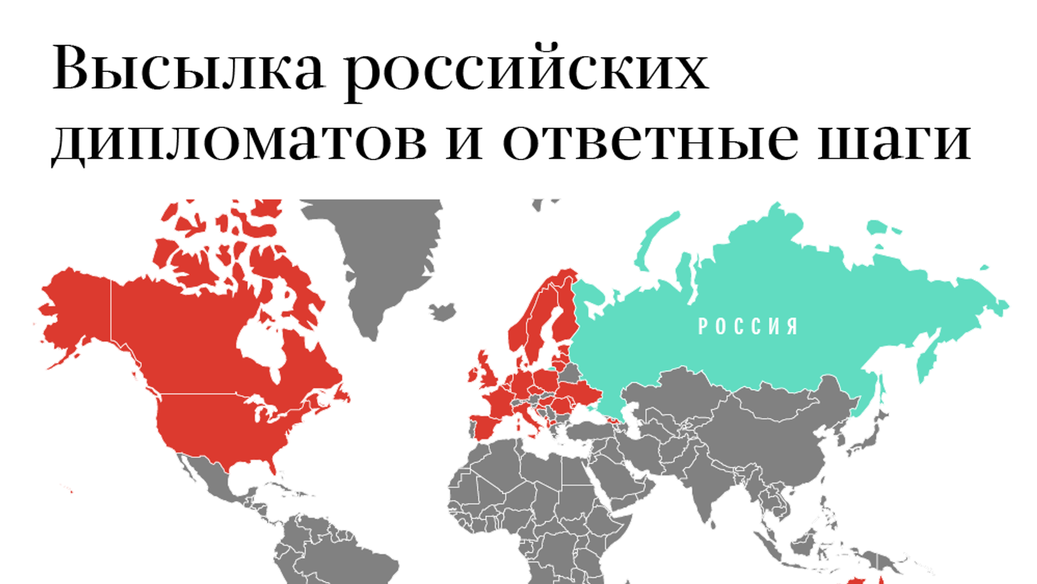 Карта друзей россии и врагов