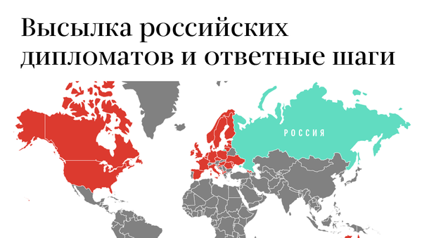 Высылка российских дипломатов и ответные шаги - Sputnik Южная Осетия