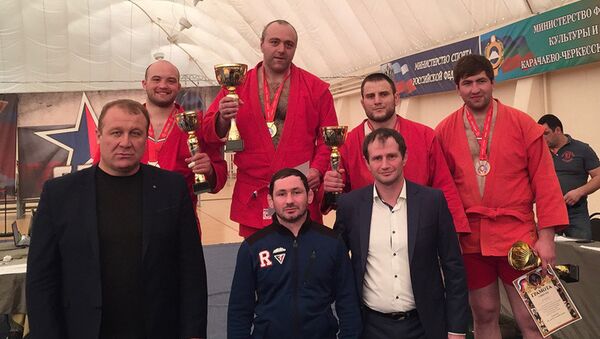 Спортсмены из Осетии взяли золото всероссийского турнира по самбо - Sputnik Южная Осетия