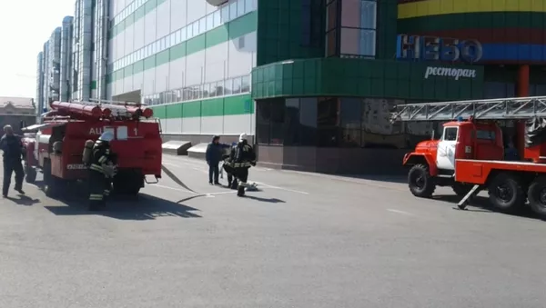 Пожарные эвакуировали посетителей одного из торговых центров Владикавказа за 7 минут