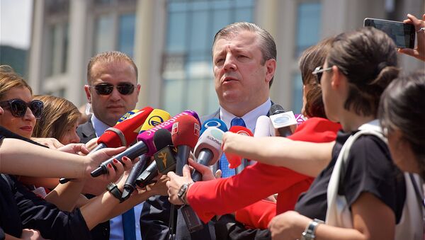Глава правительства Грузии Георгий Квирикашвили - Sputnik Южная Осетия
