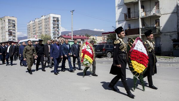 Похороны Улифана Тедеева - Sputnik Южная Осетия