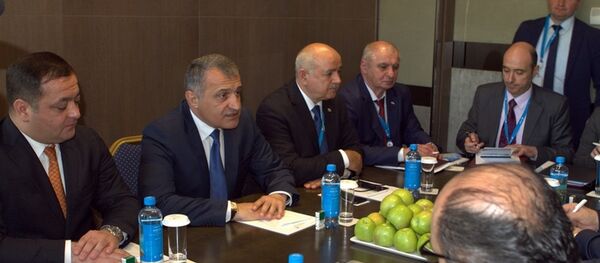 Встреча президента РЮО с делегацией САР - Sputnik Хуссар Ирыстон