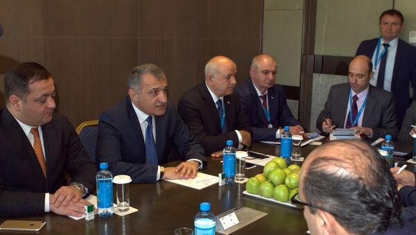 Встреча президента РЮО с делегацией САР - Sputnik Южная Осетия