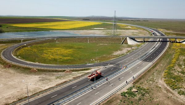 Строительство Крымского моста - Sputnik Южная Осетия