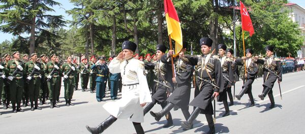 Уӕлахизы парады бӕстон репетици Уӕлахизы парады бӕстон репетици - Sputnik Хуссар Ирыстон