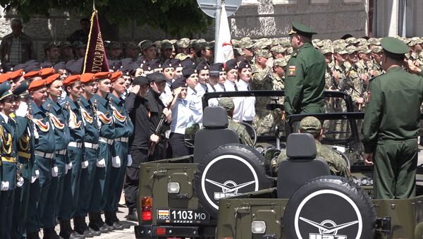 В Цхинвале состоялась генеральная репетиция Парада Победы - Sputnik Южная Осетия
