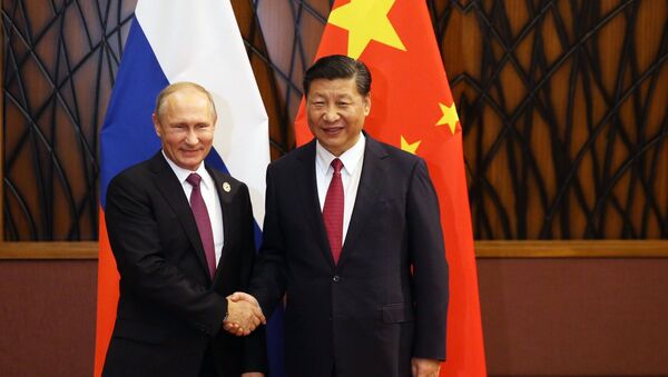 Президент РФ Владимир Путин и председатель Китайской Народной Республики Си Цзиньпин - Sputnik Южная Осетия