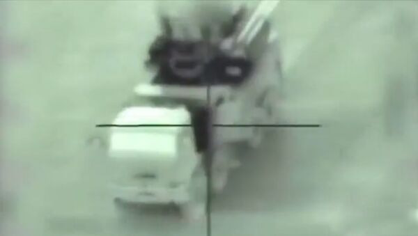 ВС Израиля показали видео с ракеты, уничтожившей ЗРК в Сирии - Sputnik Южная Осетия