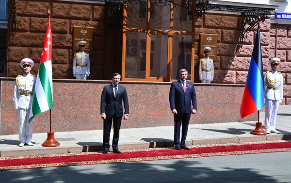 Встреча президента РЮО с главой ДНР - Sputnik Южная Осетия