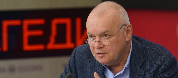 Генеральный директор МИА Россия сегодня Дмитрий Киселев Генеральный директор МИА Россия сегодня Дмитрий Киселев - Sputnik Южная Осетия