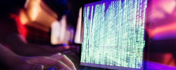 Вирус-вымогатель на экране ноутбука Вирус-вымогатель на экране ноутбука - Sputnik Южная Осетия