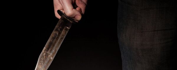 Злоумышленник с ножом Злоумышленник с ножом - Sputnik Южная Осетия