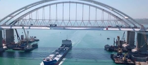 Как строили Крымский мост: ускоренная видеоверсия Как строили Крымский мост: ускоренная видеоверсия - Sputnik Южная Осетия
