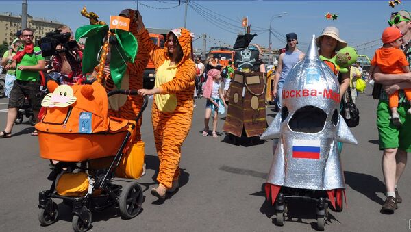 Парад детских колясок - Sputnik Южная Осетия