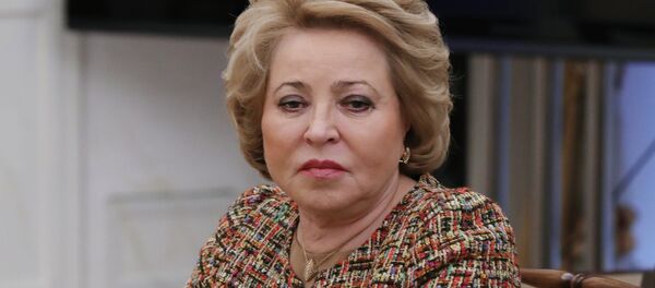 Председатель Совета Федерации РФ Валентина Матвиенко Председатель Совета Федерации РФ Валентина Матвиенко - Sputnik Южная Осетия