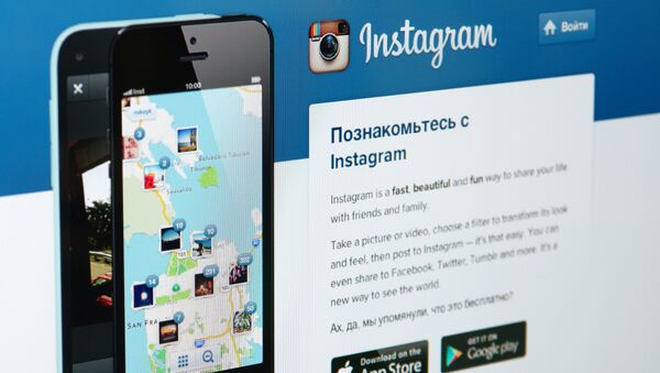 Логотип Instagram - Sputnik Южная Осетия