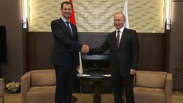 Путин и Асад провели переговоры - Sputnik Южная Осетия