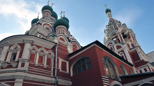 Храм Святой Троицы в Никитниках в Никитниковом переулке - Sputnik Южная Осетия