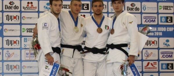 Георгий Елбакиев стал чемпионом Кубка Европы по дзюдо Георгий Елбакиев стал чемпионом Кубка Европы по дзюдо - Sputnik Южная Осетия