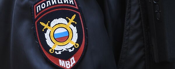 Нашивка на рукаве сотрудника полиции Нашивка на рукаве сотрудника полиции - Sputnik Южная Осетия