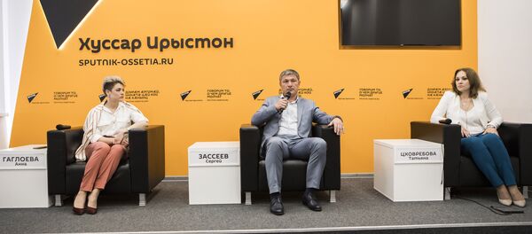 Пресс-конференция Пресс-конференция - Sputnik Южная Осетия