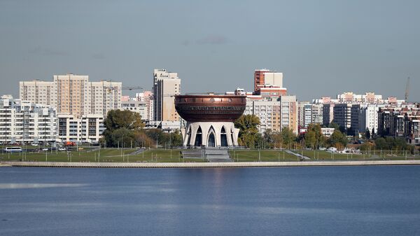 Вид на центр семьи Казан на набережной реки Казанки - Sputnik Южная Осетия