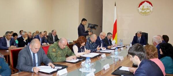 Заседание правительства РЮО - Sputnik Хуссар Ирыстон