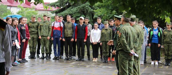 Минобороны Южной Осетии отбирает кандидатов на поступление в вузы России Минобороны Южной Осетии отбирает кандидатов на поступление в вузы России - Sputnik Южная Осетия