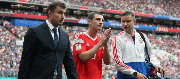 Футбол. ЧМ-2018. Матч Россия - Саудовская Аравия Футбол. ЧМ-2018. Матч Россия - Саудовская Аравия - Sputnik Южная Осетия