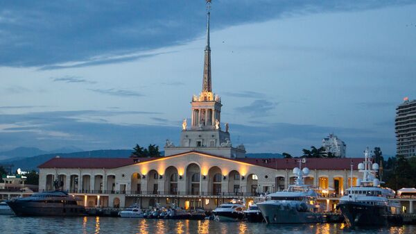 Морской вокзал города Сочи - Sputnik Южная Осетия