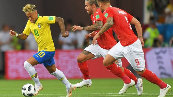 Футбол. ЧМ-2018. Матч Бразилия - Швейцария - Sputnik Южная Осетия