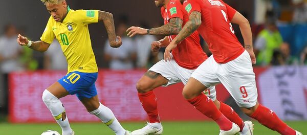 Футбол. ЧМ-2018. Матч Бразилия - Швейцария Футбол. ЧМ-2018. Матч Бразилия - Швейцария - Sputnik Южная Осетия