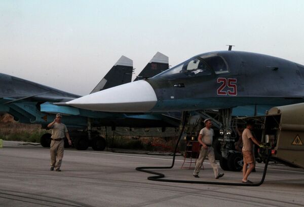 Российская боевая авиация на аэродроме около Латакии - Sputnik Южная Осетия