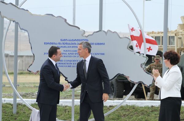 Открытие совместного учебно-тренировочного центра НАТО в Грузии - Sputnik Южная Осетия