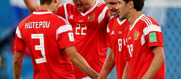 Футбол. ЧМ-2018. Матч Россия - Египет Футбол. ЧМ-2018. Матч Россия - Египет - Sputnik Южная Осетия