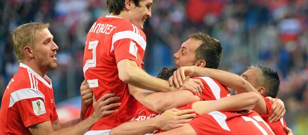 Футбол. ЧМ-2018. Матч Россия - Египет Футбол. ЧМ-2018. Матч Россия - Египет - Sputnik Южная Осетия