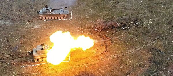 Совместные учения артиллеристов Южной Осетии и России - Sputnik Южная Осетия