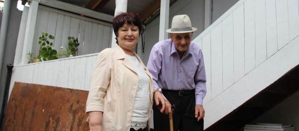 В Цхинвале отремонтировали дом ветерана ВОВ Амирана Чочиева - Sputnik Южная Осетия