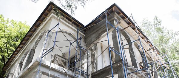 Резиденция президента РЮО в поселке Дзау. Резиденция президента РЮО в поселке Дзау. - Sputnik Южная Осетия