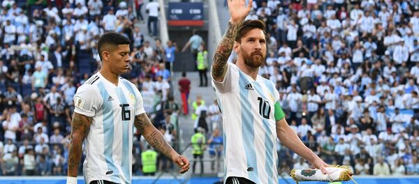 Футбол. ЧМ-2018. Матч Нигерия - Аргентина Футбол. ЧМ-2018. Матч Нигерия - Аргентина - Sputnik Южная Осетия