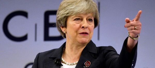 Премьер-министр Великобритании Тереза Мэй Премьер-министр Великобритании Тереза Мэй - Sputnik Южная Осетия