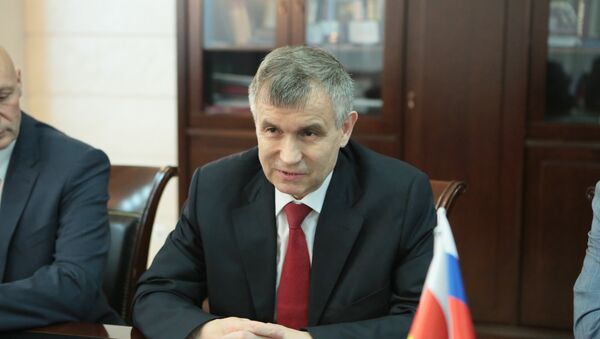Встреча президента РЮО с заместителем главы Совбеза РФ - Sputnik Южная Осетия