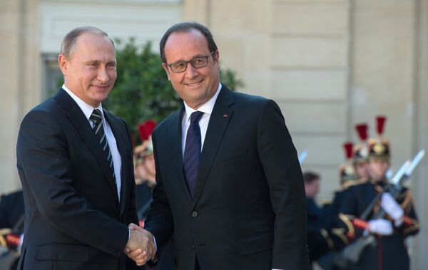 Визит президента РФ В.Путина во Францию - Sputnik Южная Осетия