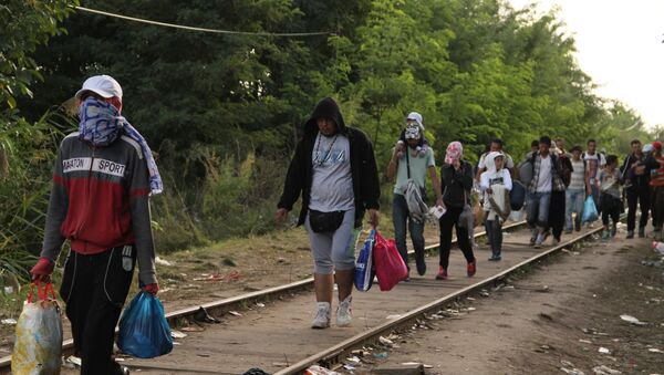 Ситуация с мигрантами в Европе - Sputnik Южная Осетия