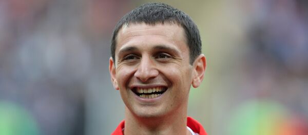 Полузащитник сборной РФ по футболу Алан Дзагоев Полузащитник сборной РФ по футболу Алан Дзагоев - Sputnik Южная Осетия