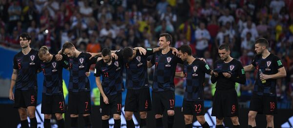 Футбол. ЧМ-2018. Матч Россия - Хорватия Футбол. ЧМ-2018. Матч Россия - Хорватия - Sputnik Южная Осетия