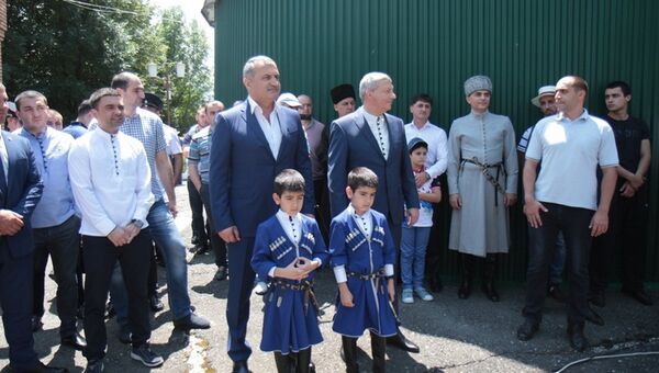 Анатолий Бибилов принял участие в праздновании Дня Хетага - Sputnik Южная Осетия