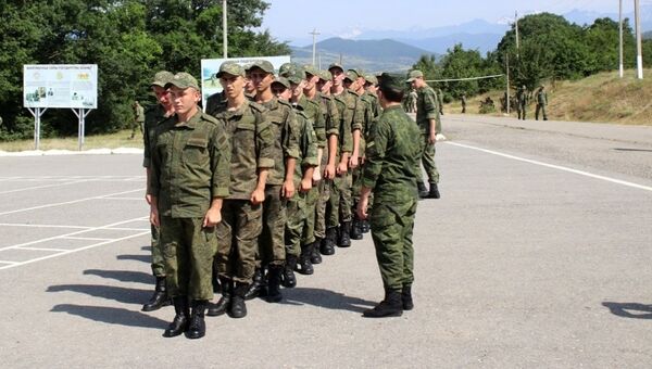 В Южной Осетии проходит призыв в армию - Sputnik Хуссар Ирыстон