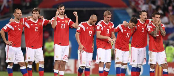 Проиграли, но не сдались: Сборная России честно отработала на ЧМ-2018 Проиграли, но не сдались: Сборная России честно отработала на ЧМ-2018 - Sputnik Южная Осетия